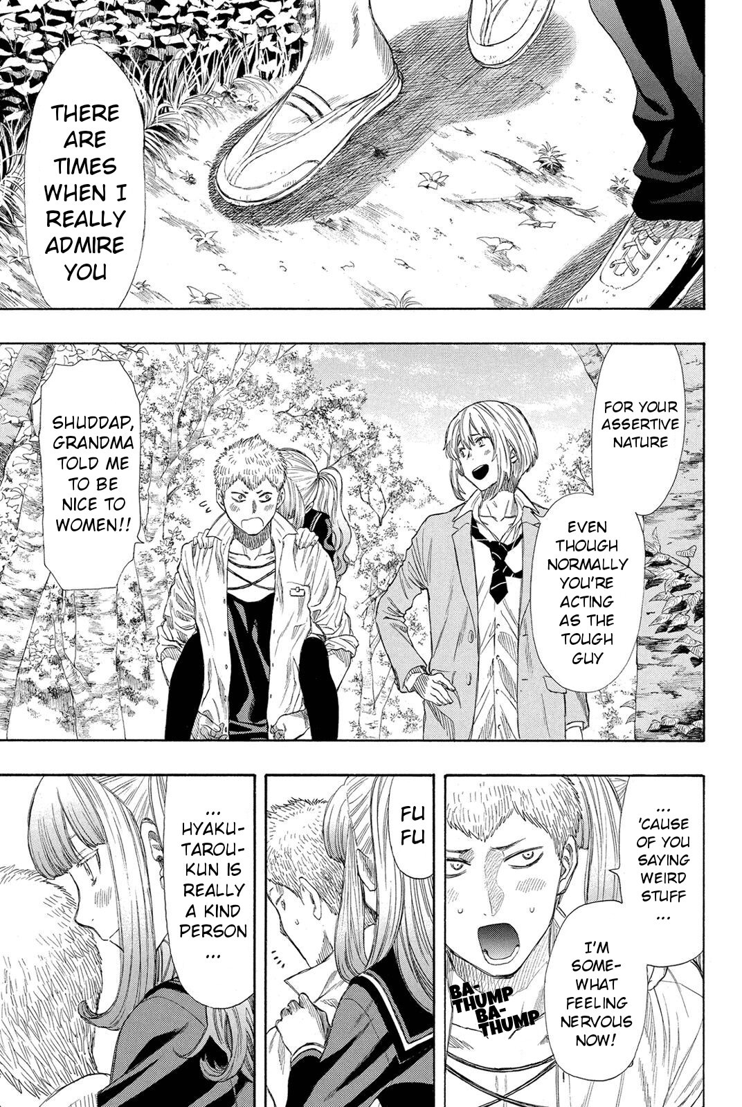Tomodachi Game Chapter 18 page 15 - Chapter 18: Yeah, that Certainly is an Act of Violence