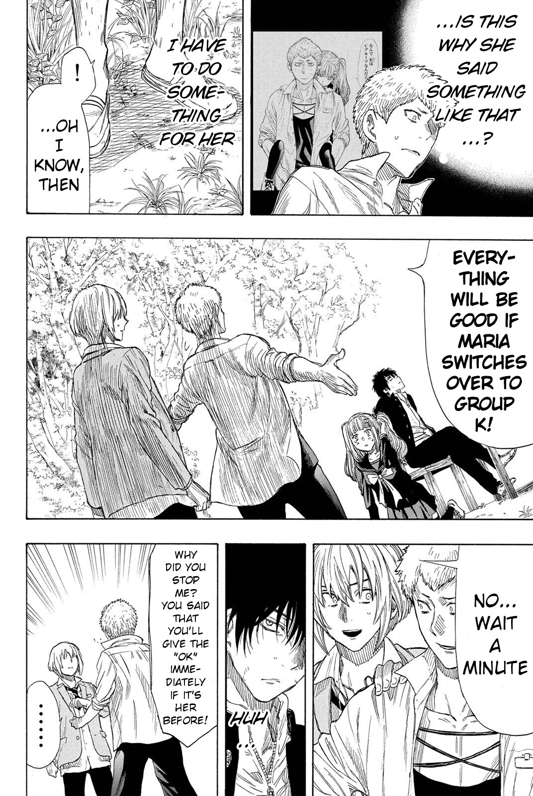 Tomodachi Game Chapter 18 page 24 - Chapter 18: Yeah, that Certainly is an Act of Violence