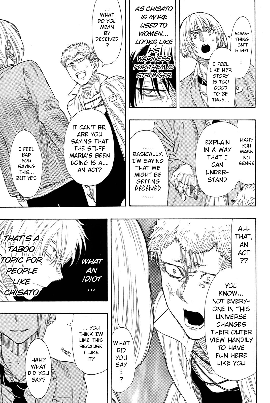 Tomodachi Game Chapter 18 page 25 - Chapter 18: Yeah, that Certainly is an Act of Violence