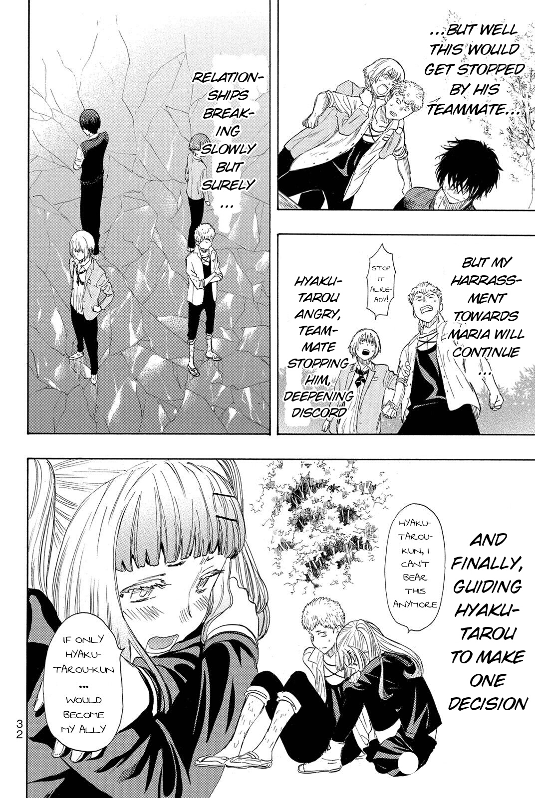 Tomodachi Game Chapter 18 page 34 - Chapter 18: Yeah, that Certainly is an Act of Violence