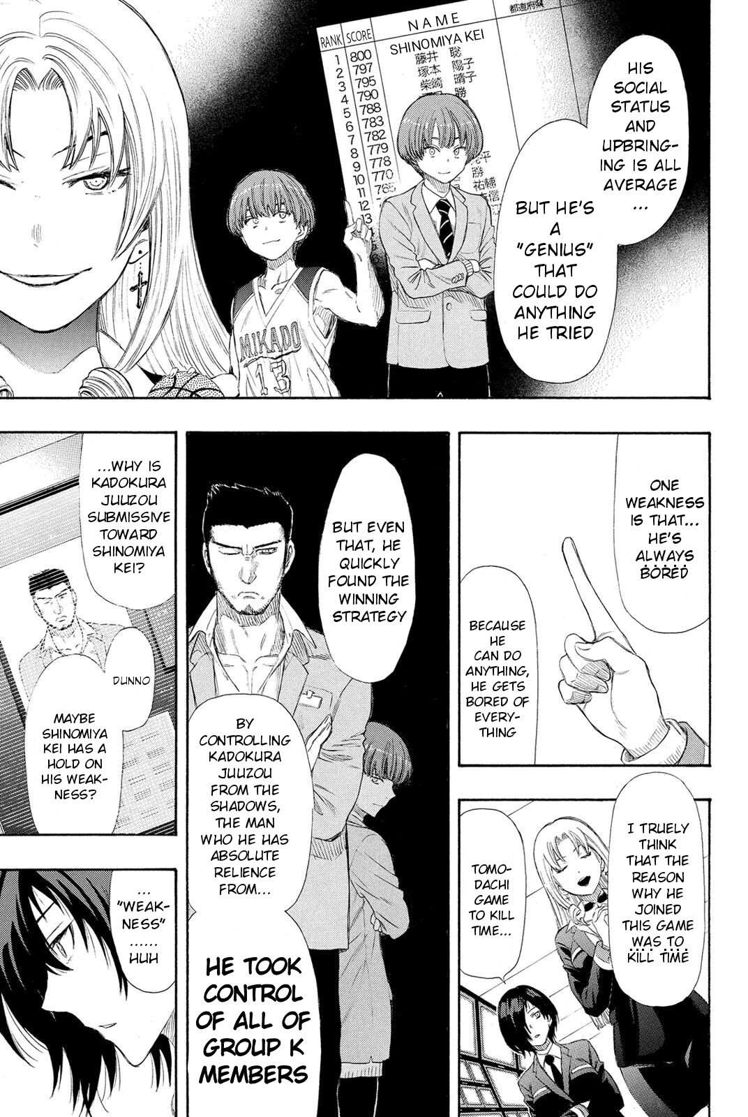 Tomodachi Game Chapter 19 page 11 - Chapter 19: Game Number Three is Over!!