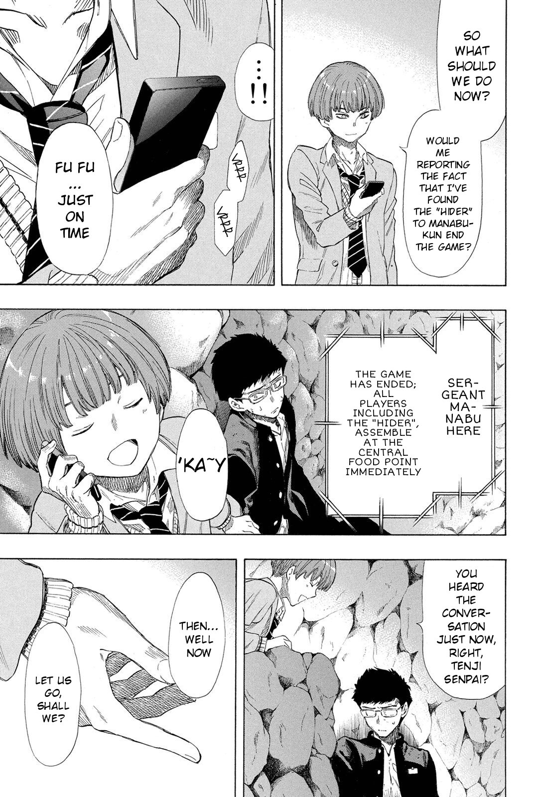 Tomodachi Game Chapter 20 page 3 - Chapter 20: Let's Go Right on to Announcing the Results