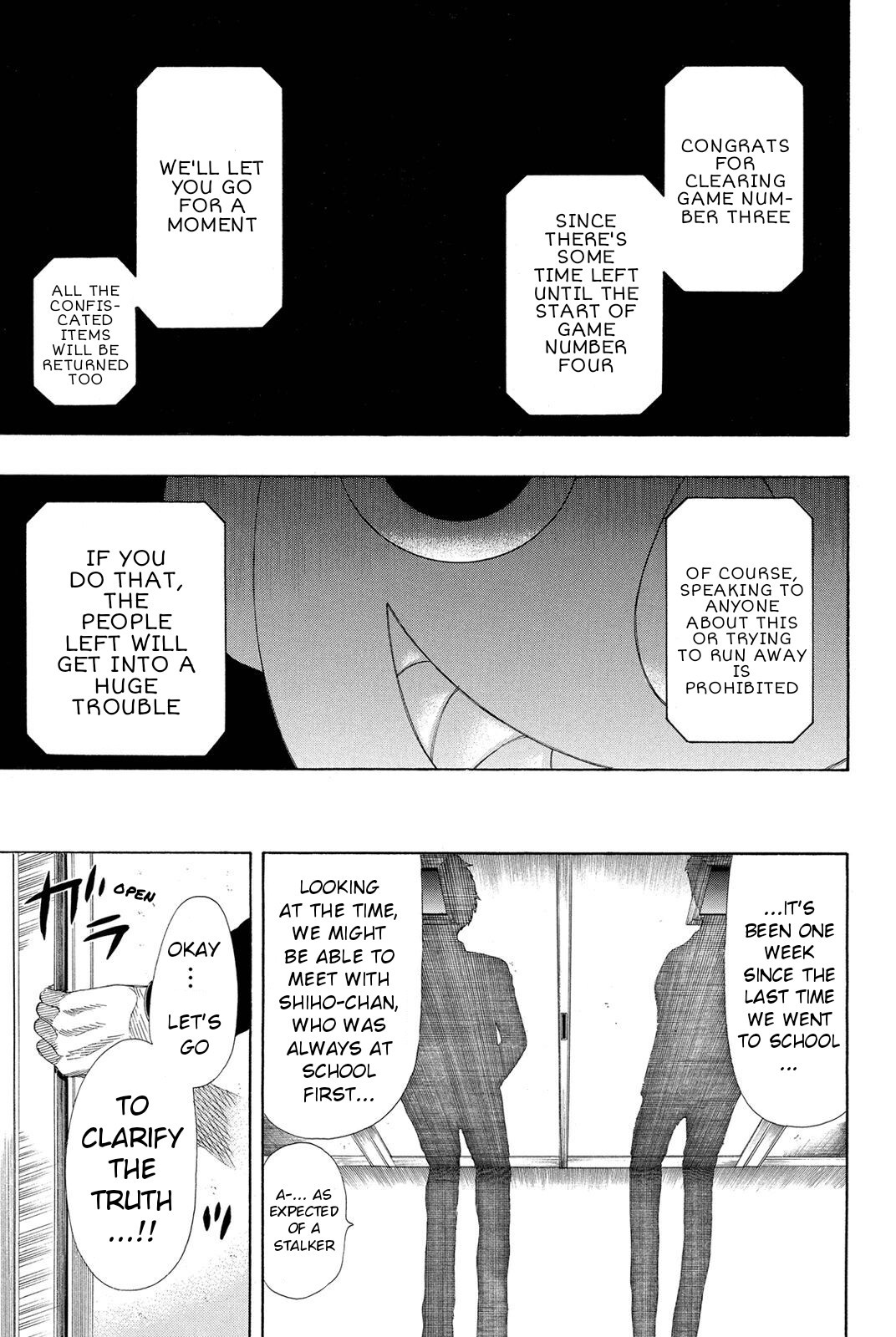 Tomodachi Game Chapter 20 page 40 - Chapter 20: Let's Go Right on to Announcing the Results