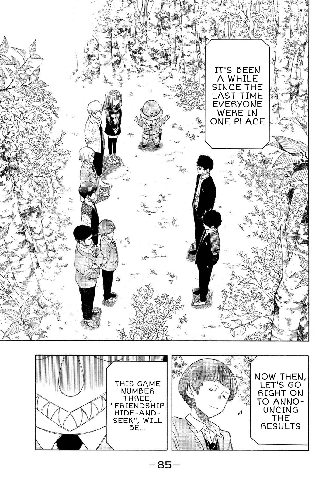 Tomodachi Game Chapter 20 page 7 - Chapter 20: Let's Go Right on to Announcing the Results