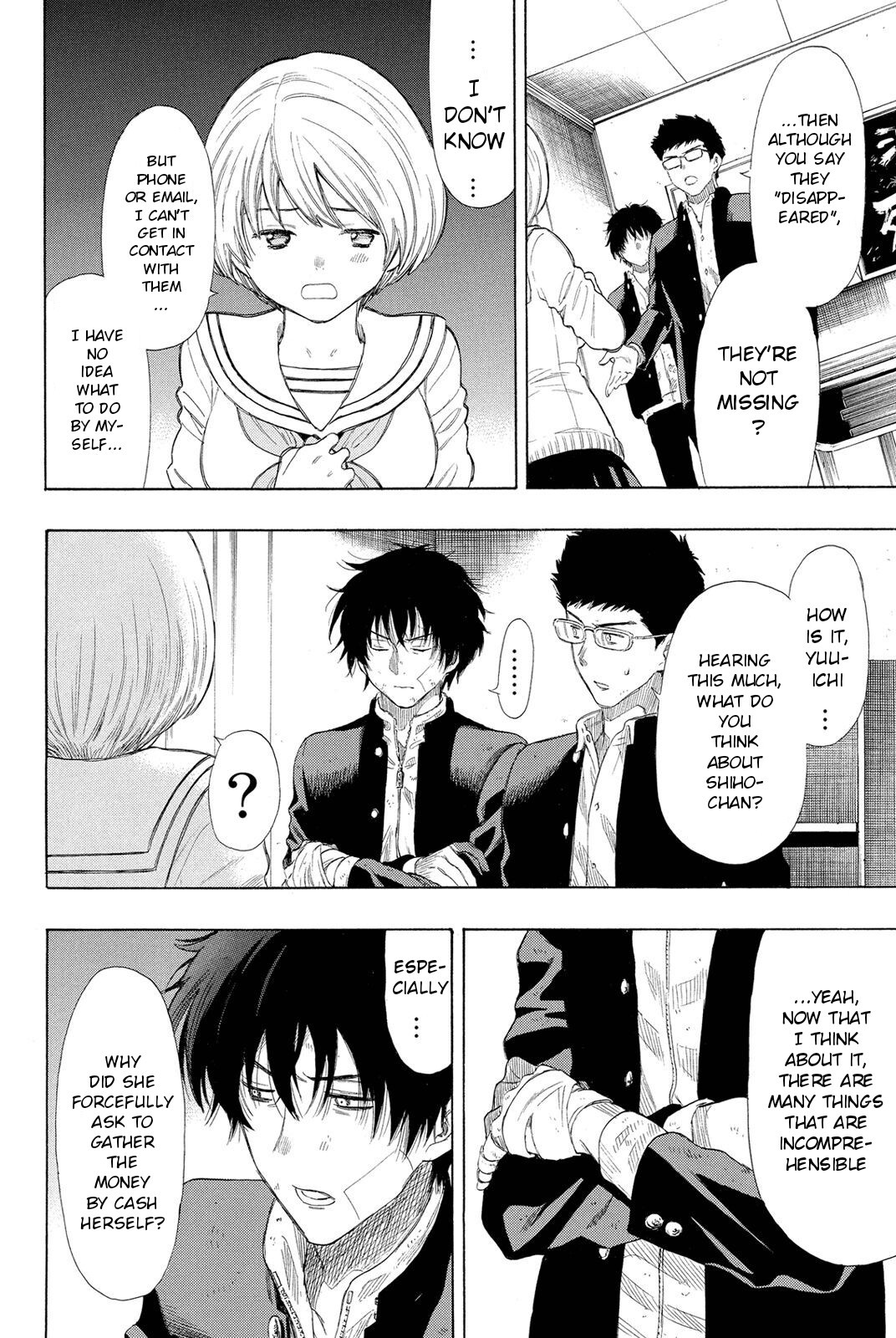 Tomodachi Game Chapter 21 page 28 - Chapter 21: You Can't "Tell Anyone" About This or "Run Away"...