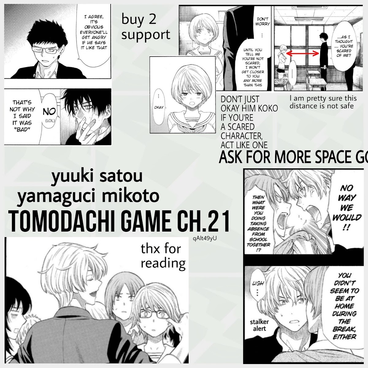 Tomodachi Game Chapter 21 page 33 - Chapter 21: You Can't "Tell Anyone" About This or "Run Away"...