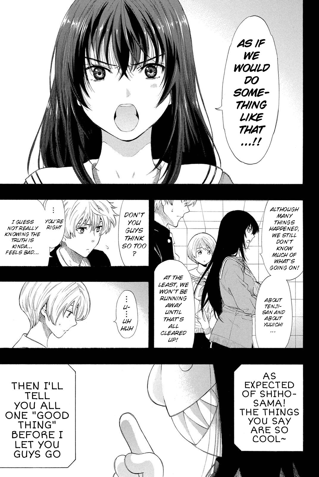 Tomodachi Game Chapter 21 page 4 - Chapter 21: You Can't "Tell Anyone" About This or "Run Away"...