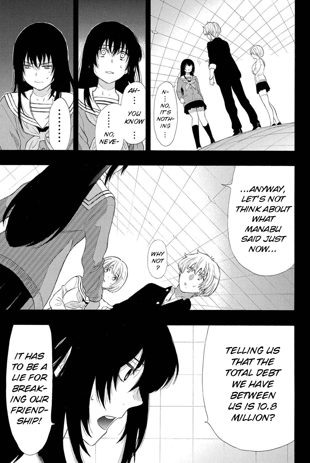 Tomodachi Game Chapter 21 page 6 - Chapter 21: You Can't "Tell Anyone" About This or "Run Away"...