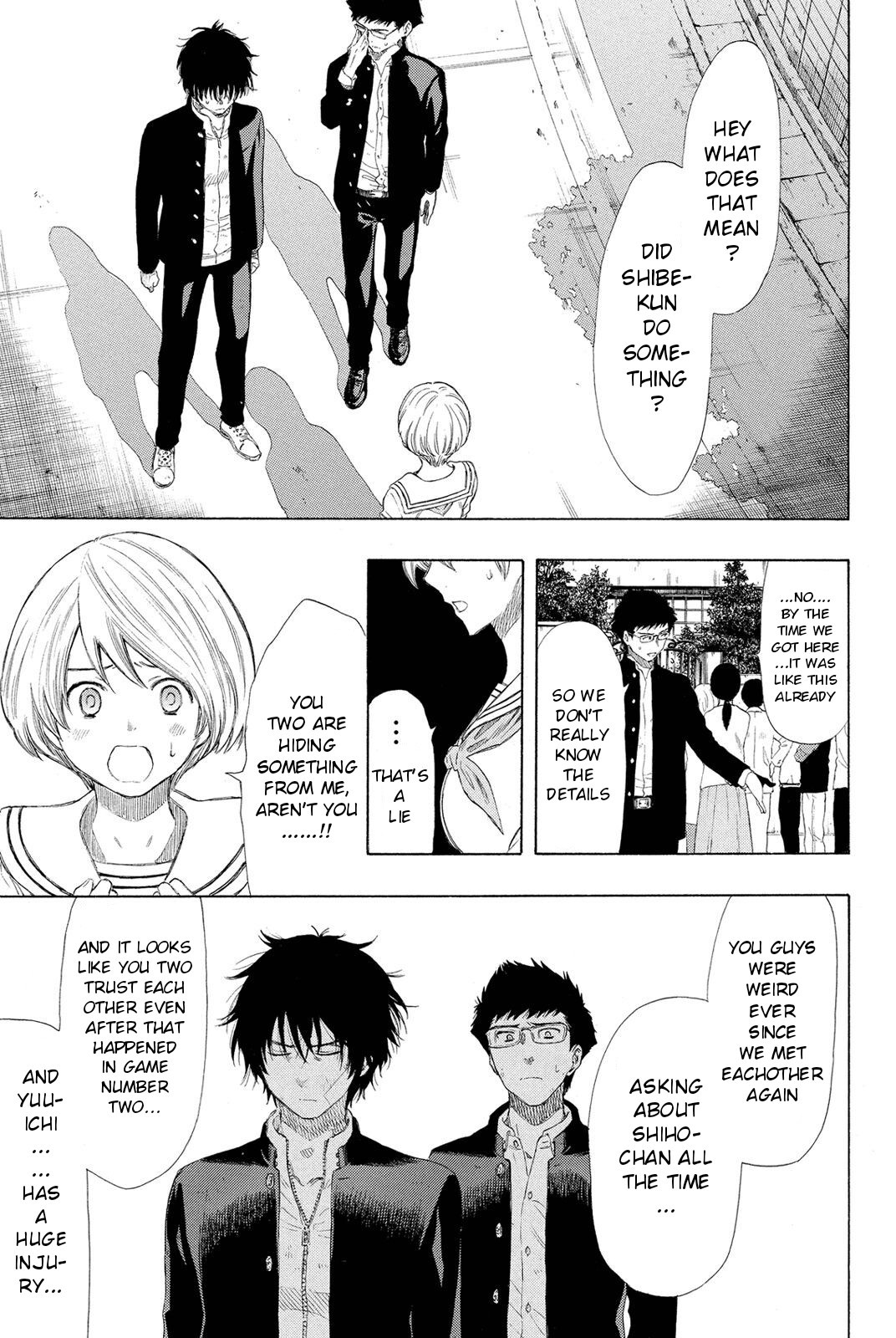 Tomodachi Game Chapter 22 page 15 - Chapter 22: Is it True That You Don't Have an "Important Person"?