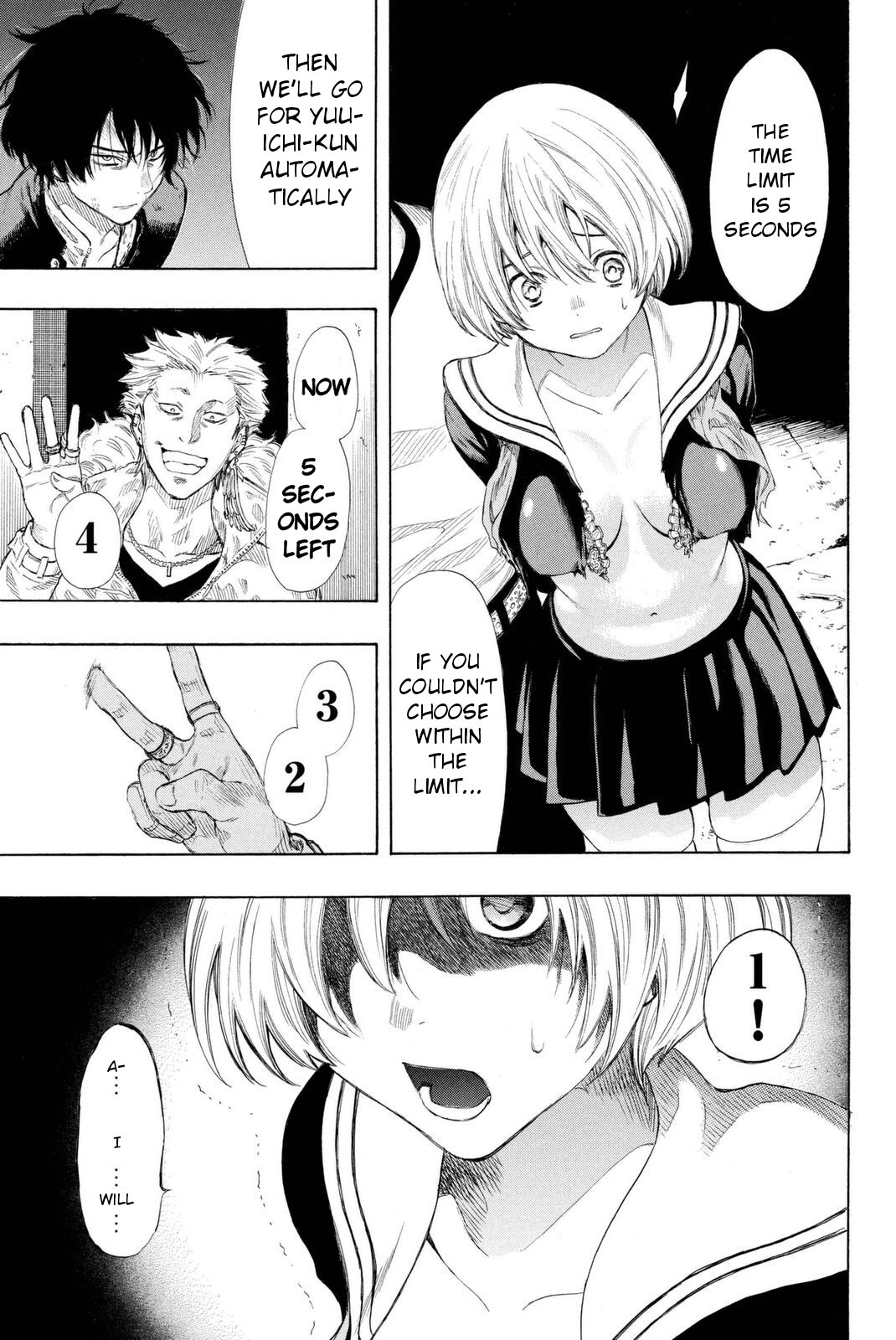 Tomodachi Game Chapter 23 page 32 - Chapter 23: Tomodachi Game Special Edition, 「Weakling Wins the Game」 Start!