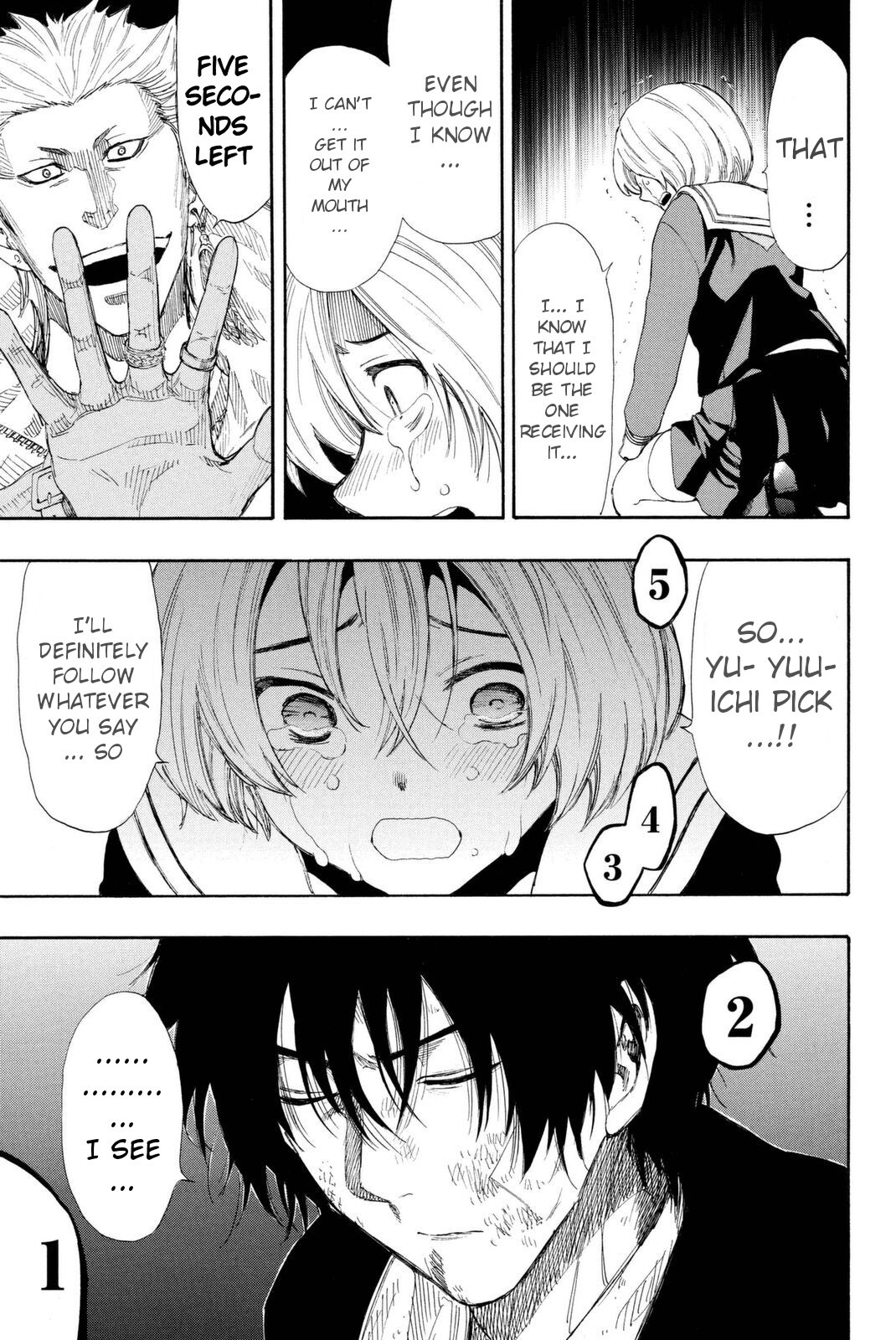 Tomodachi Game Chapter 24 page 18 - Chapter 24: The Weakling Really Did Win the Game