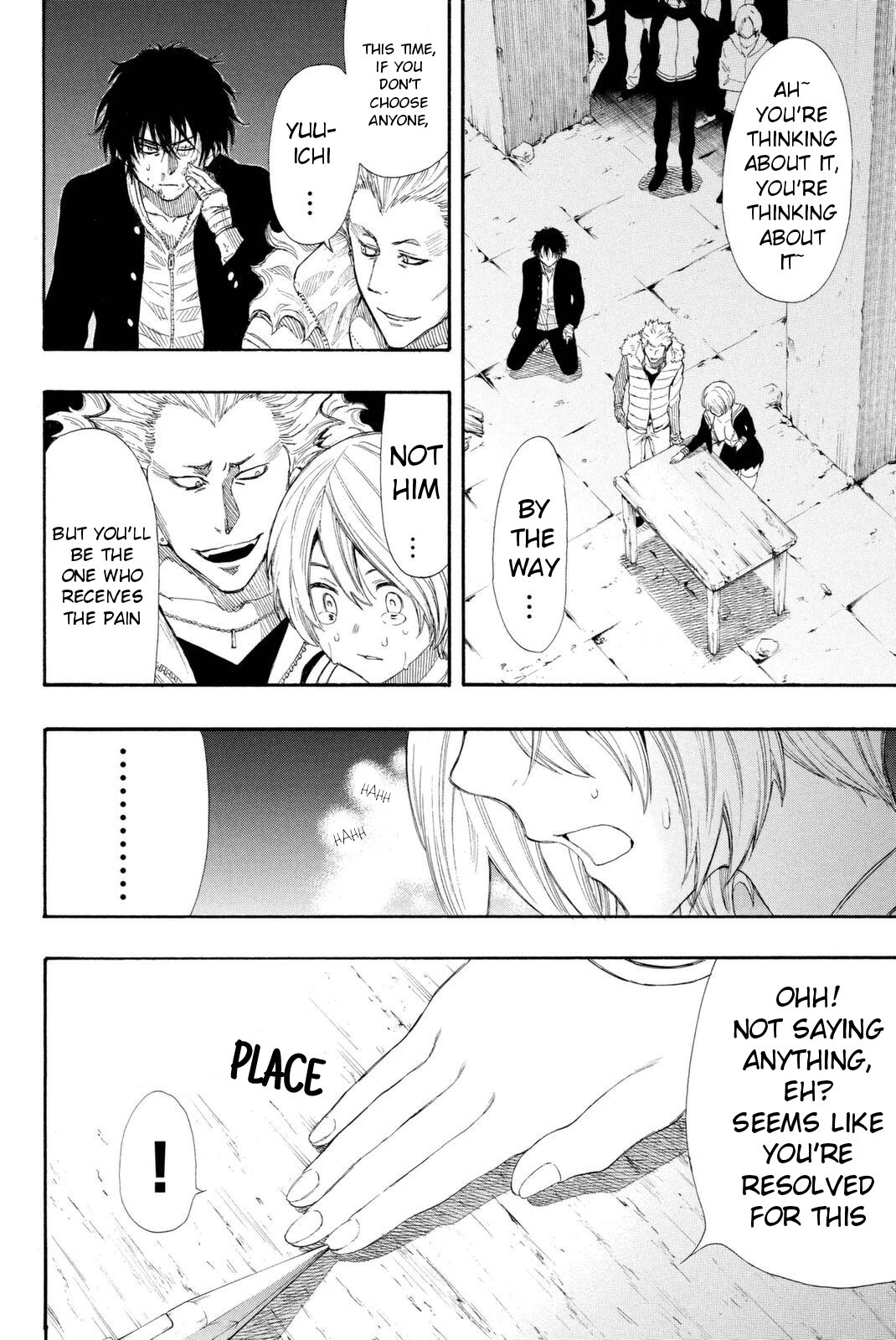 Tomodachi Game Chapter 24 page 4 - Chapter 24: The Weakling Really Did Win the Game