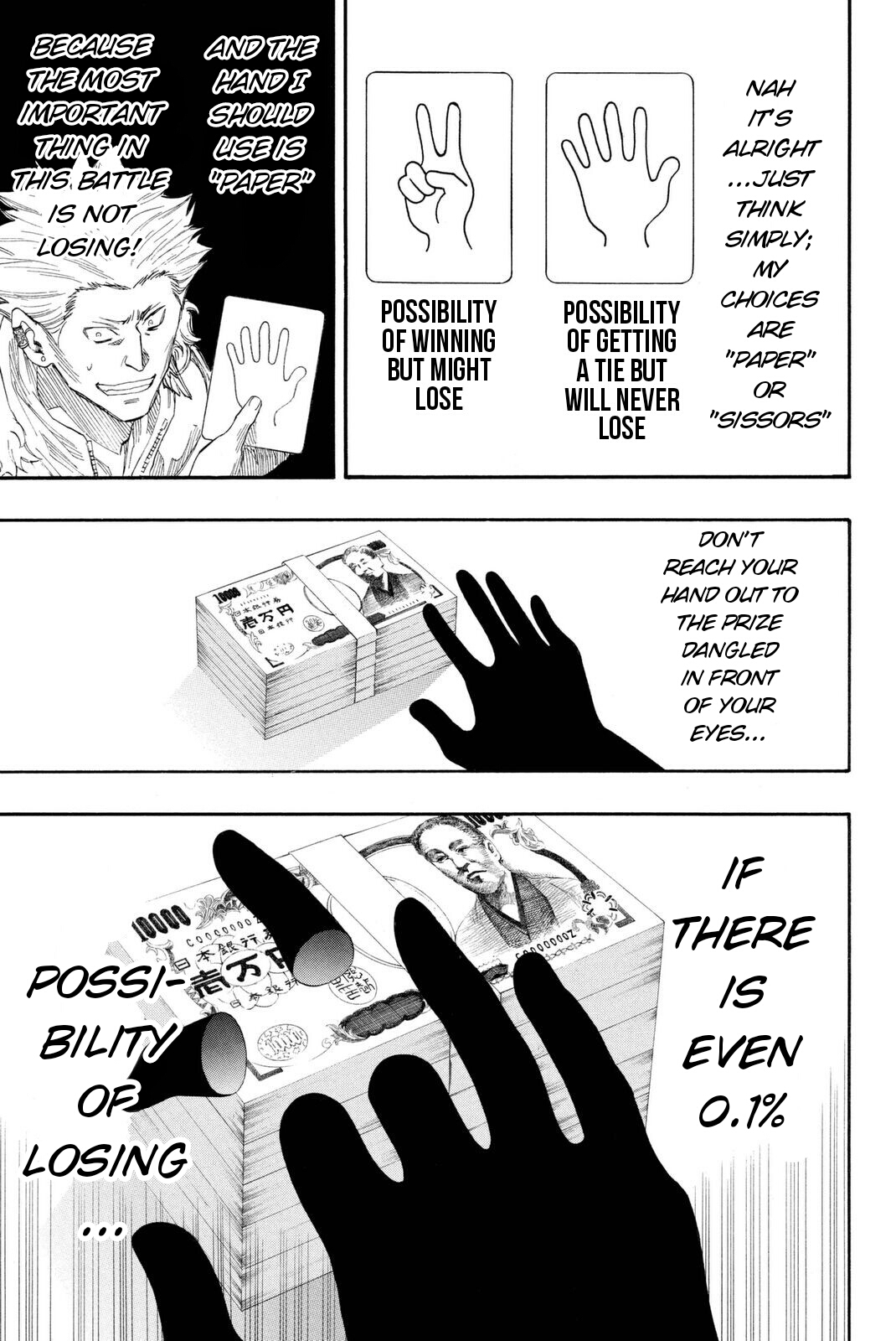 Tomodachi Game Chapter 25 page 13 - Chapter 25: Paper Paper Paper