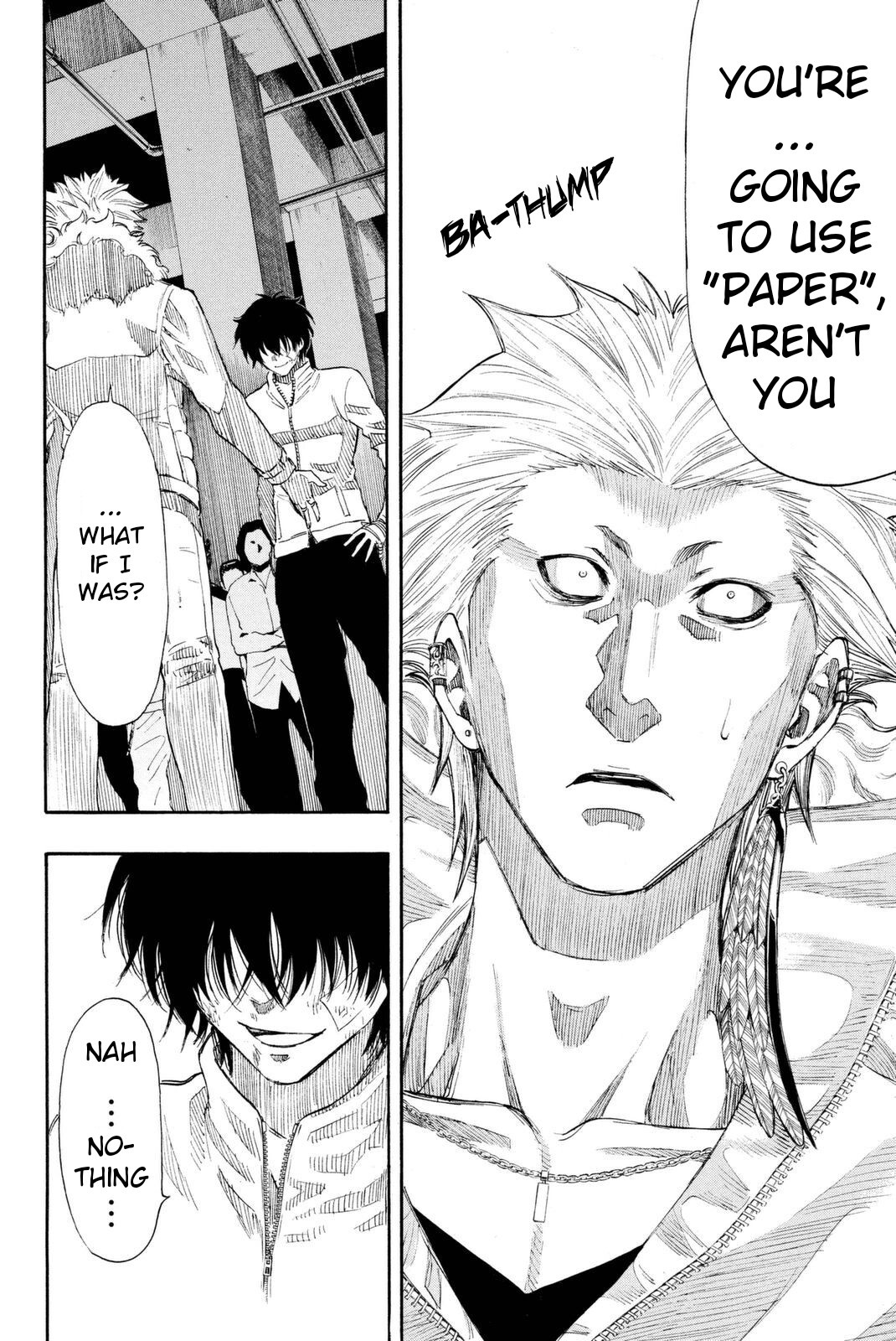 Tomodachi Game Chapter 25 page 14 - Chapter 25: Paper Paper Paper