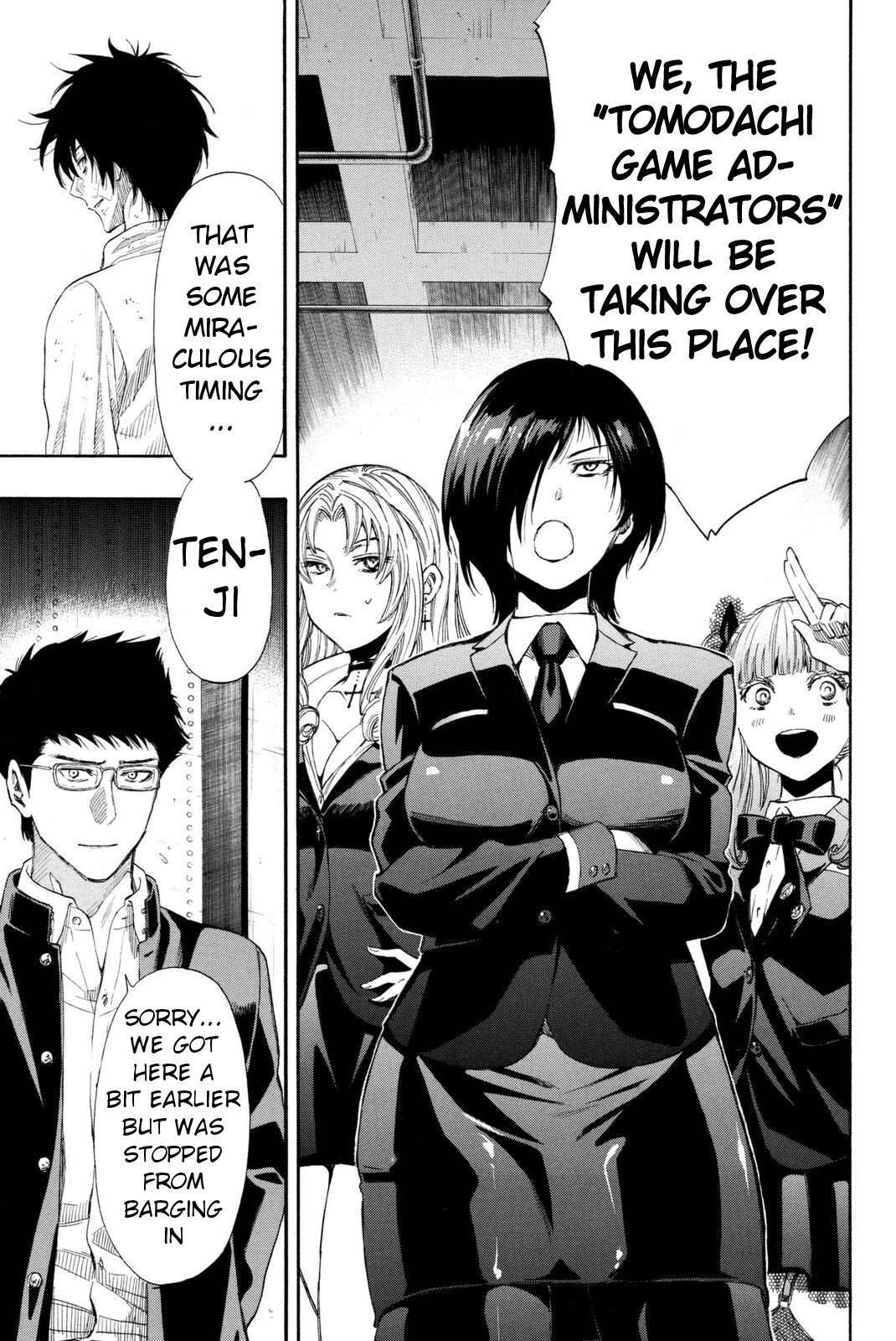 Tomodachi Game Chapter 25 page 25 - Chapter 25: Paper Paper Paper