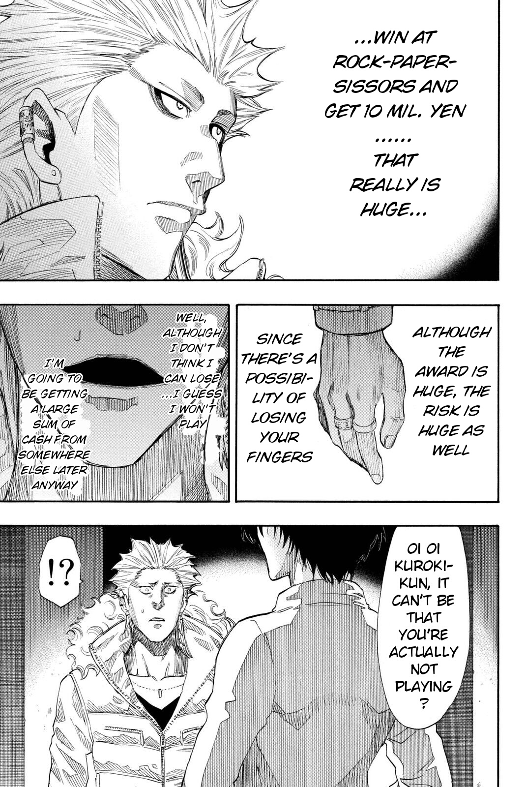 Tomodachi Game Chapter 25 page 3 - Chapter 25: Paper Paper Paper