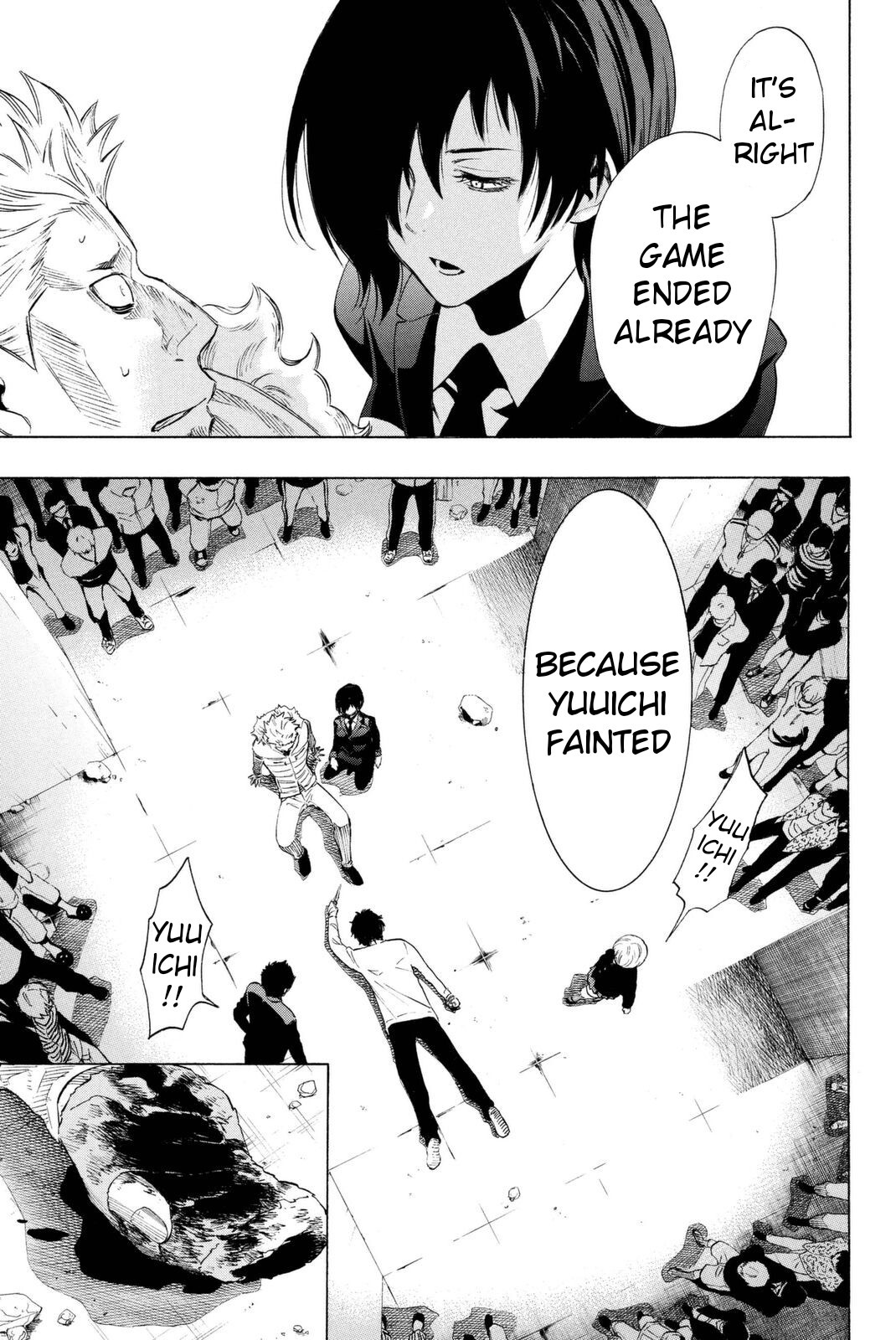 Tomodachi Game Chapter 25 page 35 - Chapter 25: Paper Paper Paper