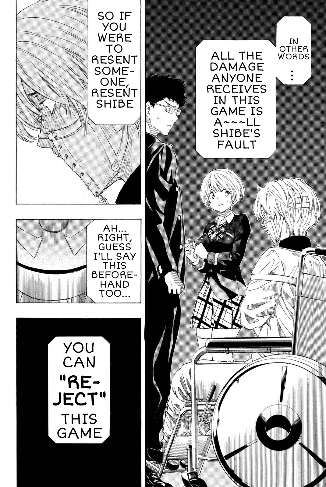 Tomodachi Game Chapter 26 page 16 - Chapter 26: You Can "Reject" This Game