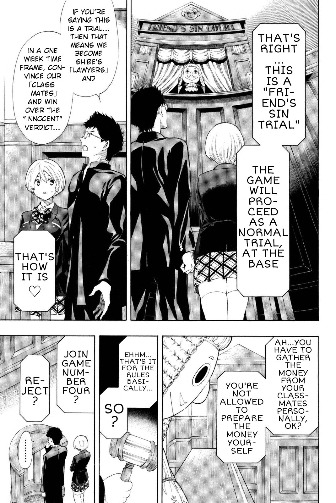 Tomodachi Game Chapter 26 page 28 - Chapter 26: You Can "Reject" This Game
