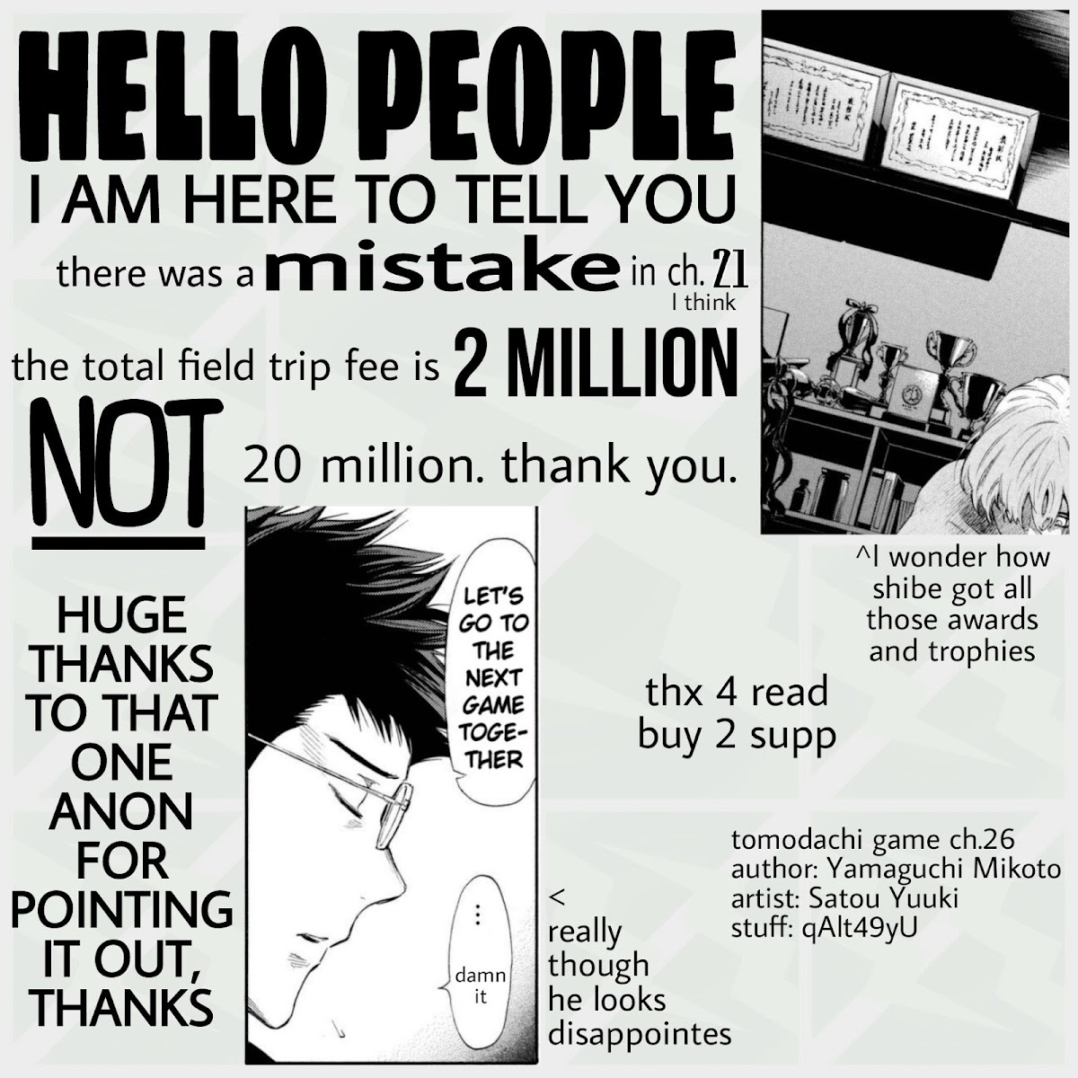 Tomodachi Game Chapter 26 page 36 - Chapter 26: You Can "Reject" This Game