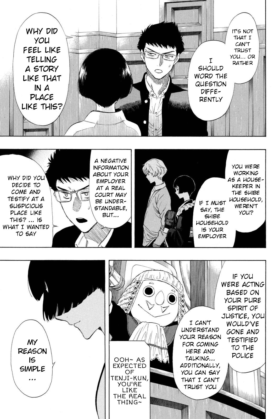 Tomodachi Game Chapter 27 page 19 - Chapter 27: You Guys are Friends, Aren't You?