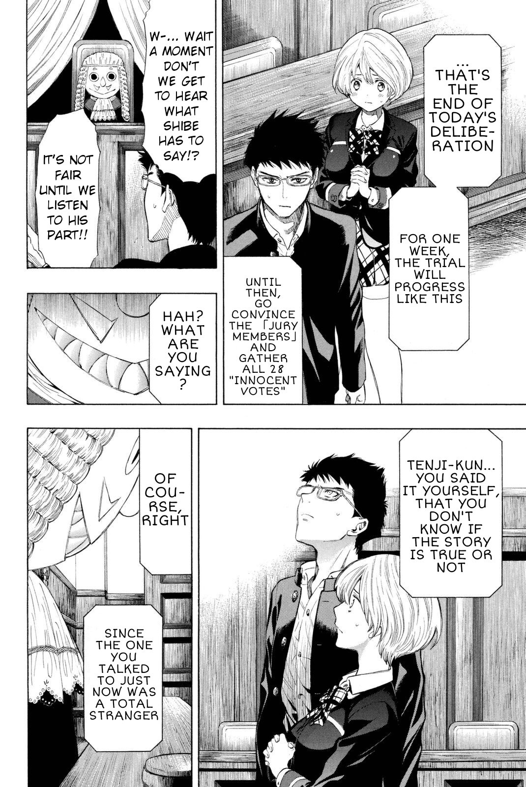 Tomodachi Game Chapter 27 page 28 - Chapter 27: You Guys are Friends, Aren't You?