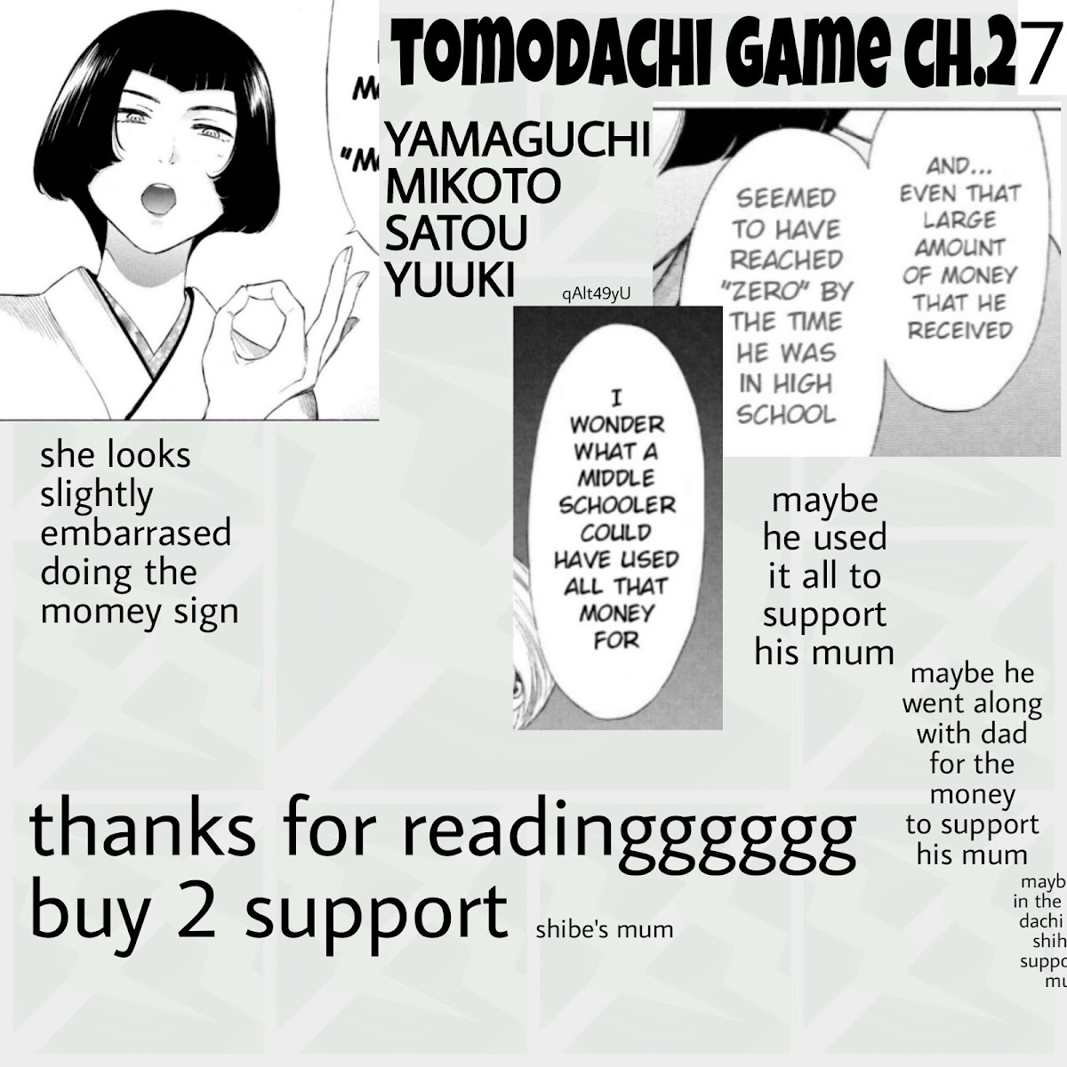 Tomodachi Game Chapter 27 page 35 - Chapter 27: You Guys are Friends, Aren't You?