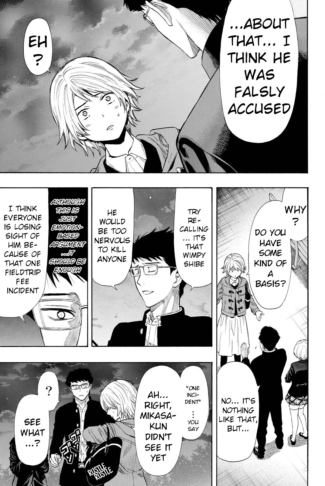 Tomodachi Game Chapter 28 page 21 - Chapter 28: What Kind of Relationship Were You in With Shibe Makoto?