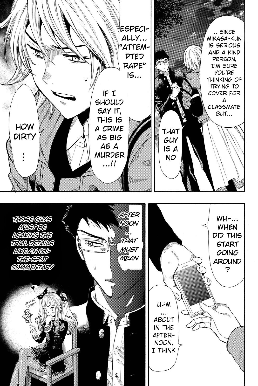 Tomodachi Game Chapter 28 page 23 - Chapter 28: What Kind of Relationship Were You in With Shibe Makoto?