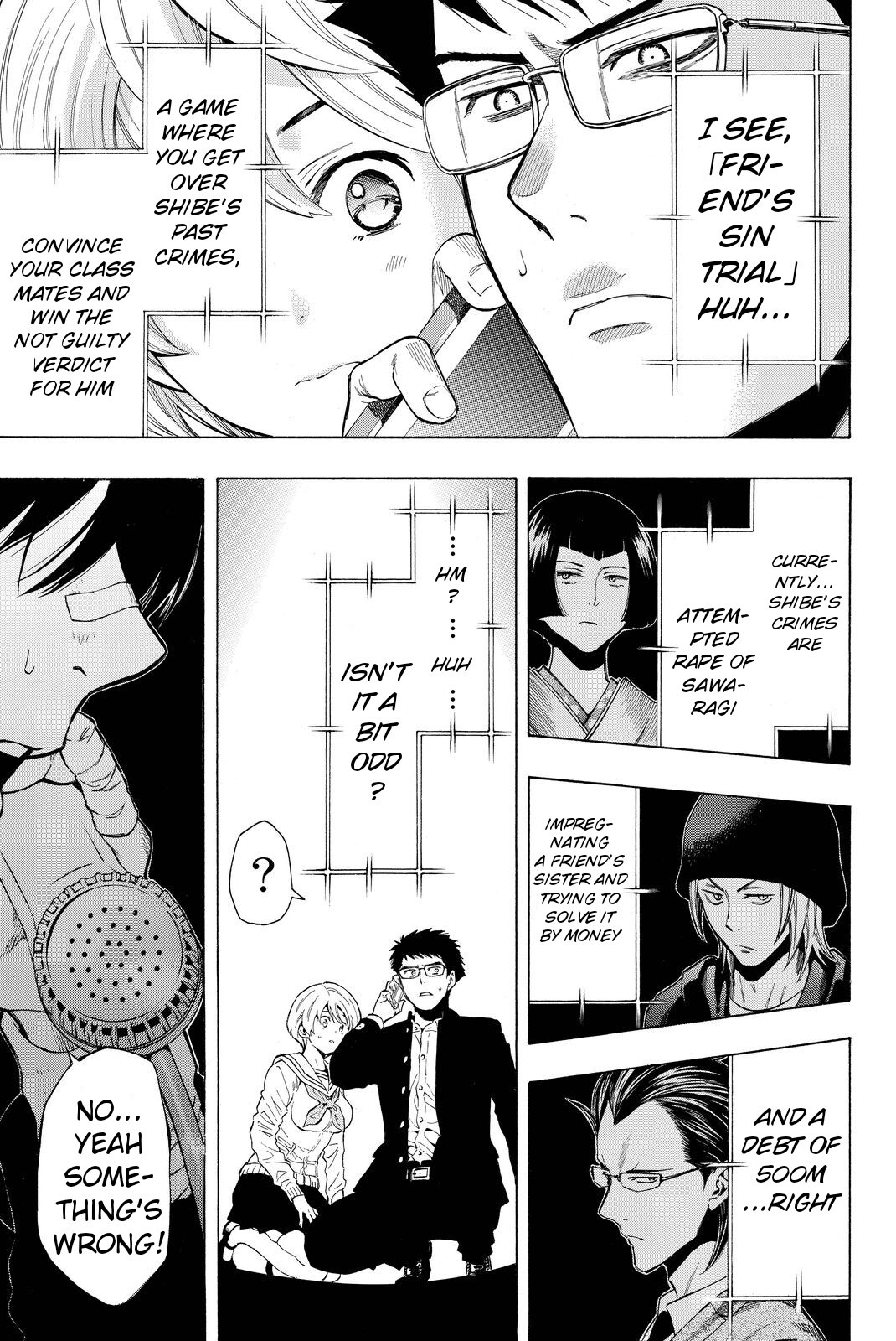 Tomodachi Game Chapter 28 page 45 - Chapter 28: What Kind of Relationship Were You in With Shibe Makoto?