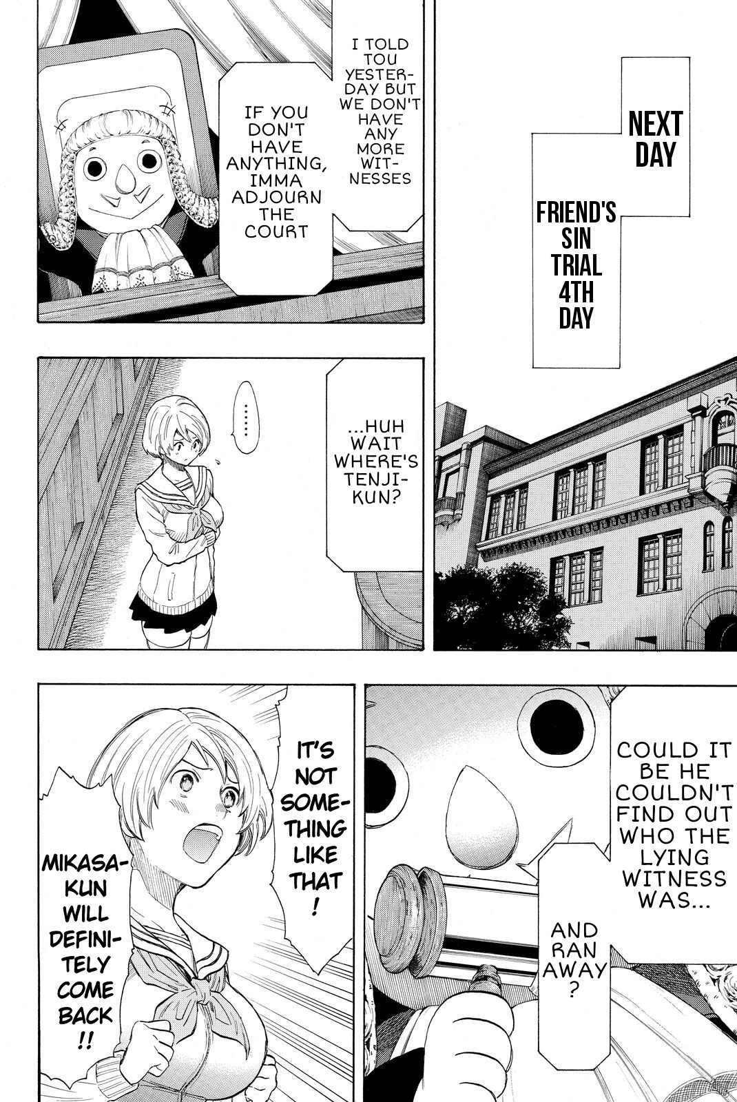 Tomodachi Game Chapter 29 page 18 - Chapter 29: I'll Be Looking at Your Skill
