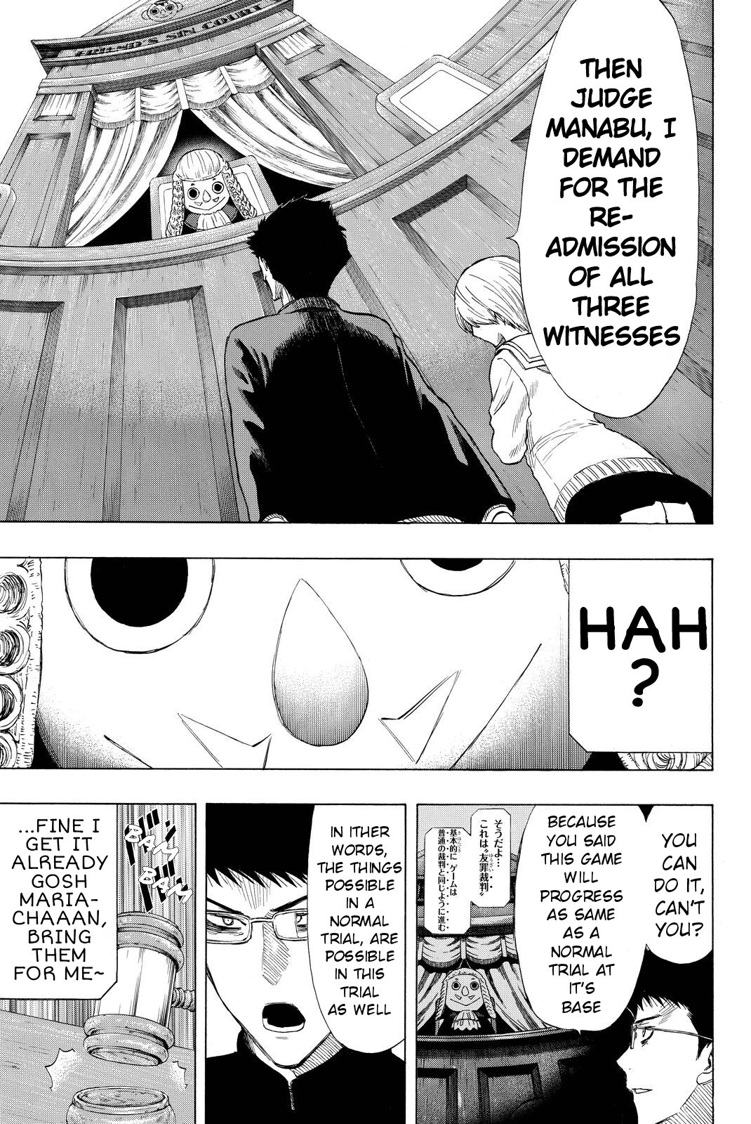 Tomodachi Game Chapter 29 page 21 - Chapter 29: I'll Be Looking at Your Skill