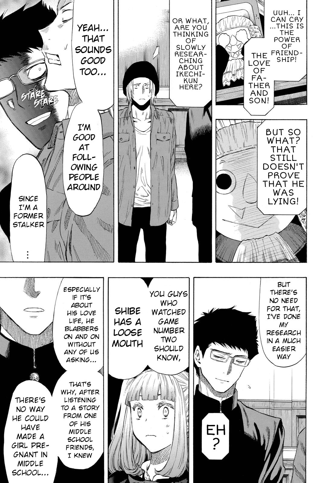 Tomodachi Game Chapter 29 page 39 - Chapter 29: I'll Be Looking at Your Skill