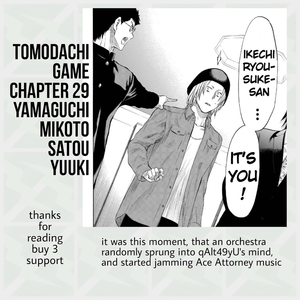 Tomodachi Game Chapter 29 page 42 - Chapter 29: I'll Be Looking at Your Skill