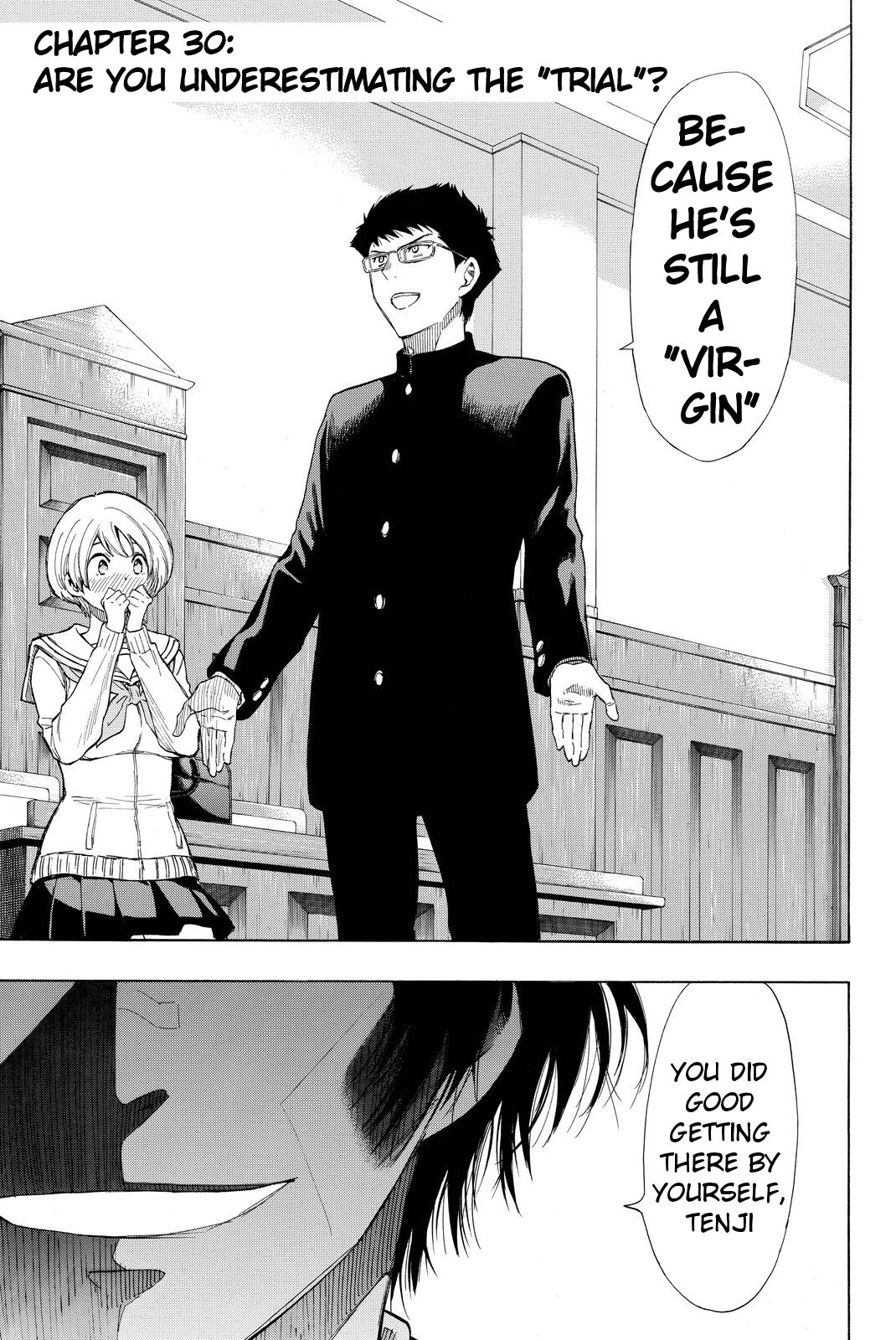 Tomodachi Game Chapter 30 page 1 - Chapter 30: Are You Underestimating the "Trial"?