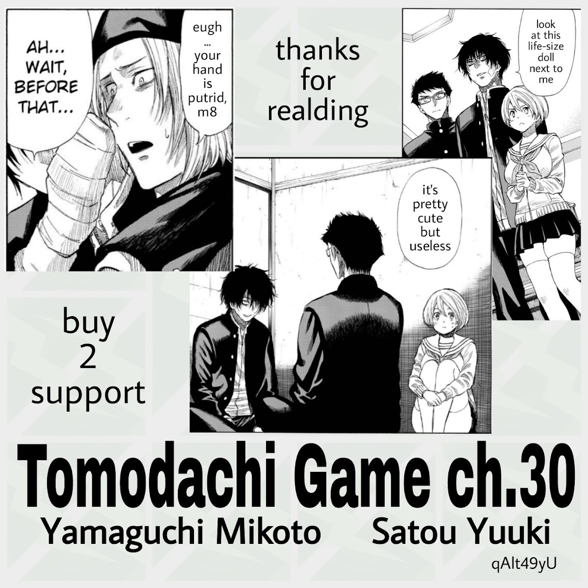 Tomodachi Game Chapter 30 page 34 - Chapter 30: Are You Underestimating the "Trial"?