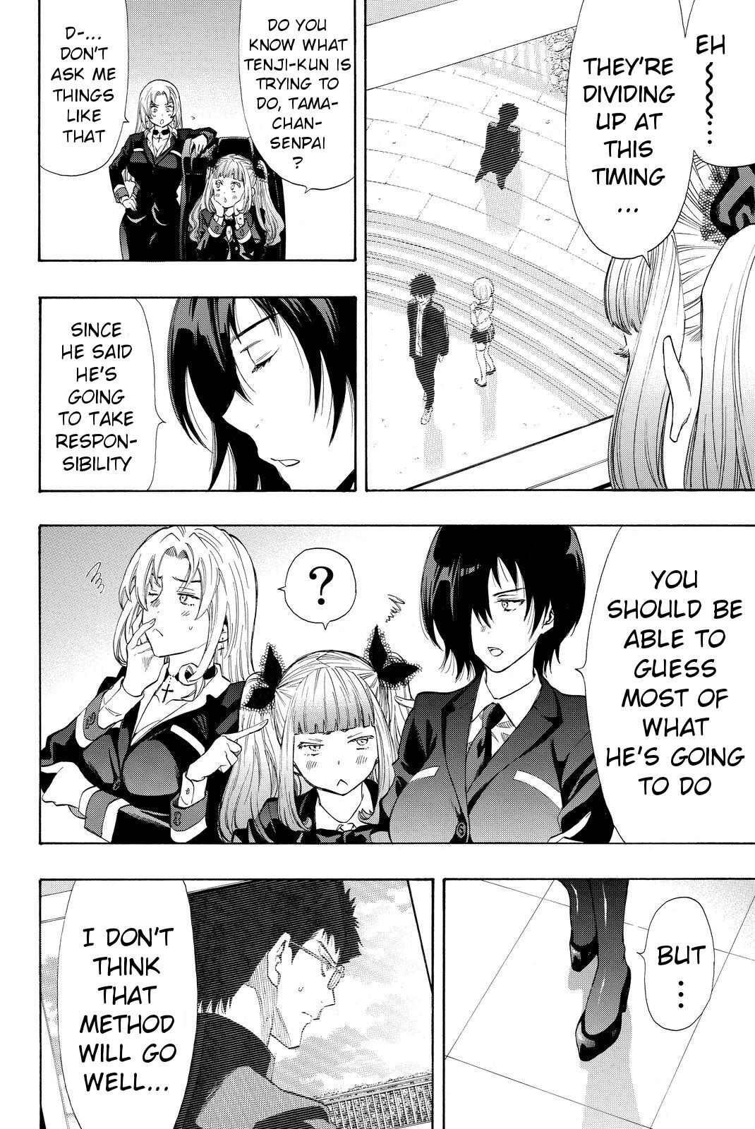 Tomodachi Game Chapter 32 page 14 - Chapter 32: "Love" or "Money"