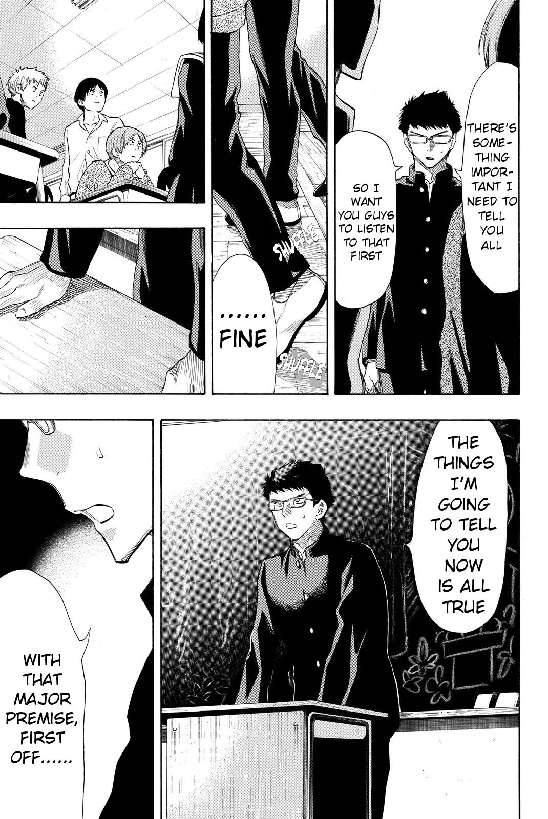 Tomodachi Game Chapter 32 page 17 - Chapter 32: "Love" or "Money"