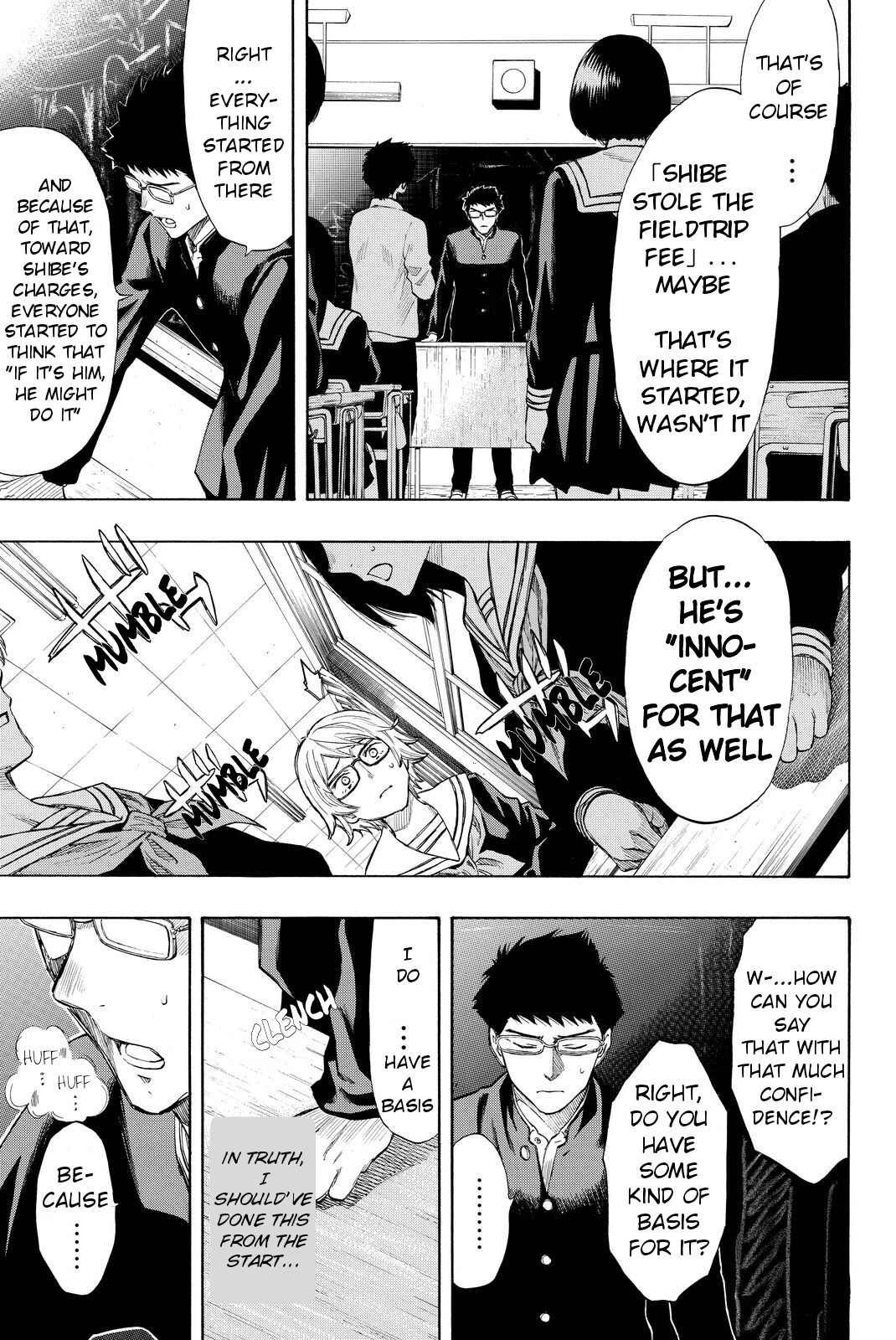 Tomodachi Game Chapter 32 page 19 - Chapter 32: "Love" or "Money"