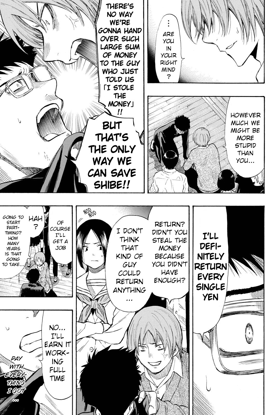 Tomodachi Game Chapter 32 page 26 - Chapter 32: "Love" or "Money"