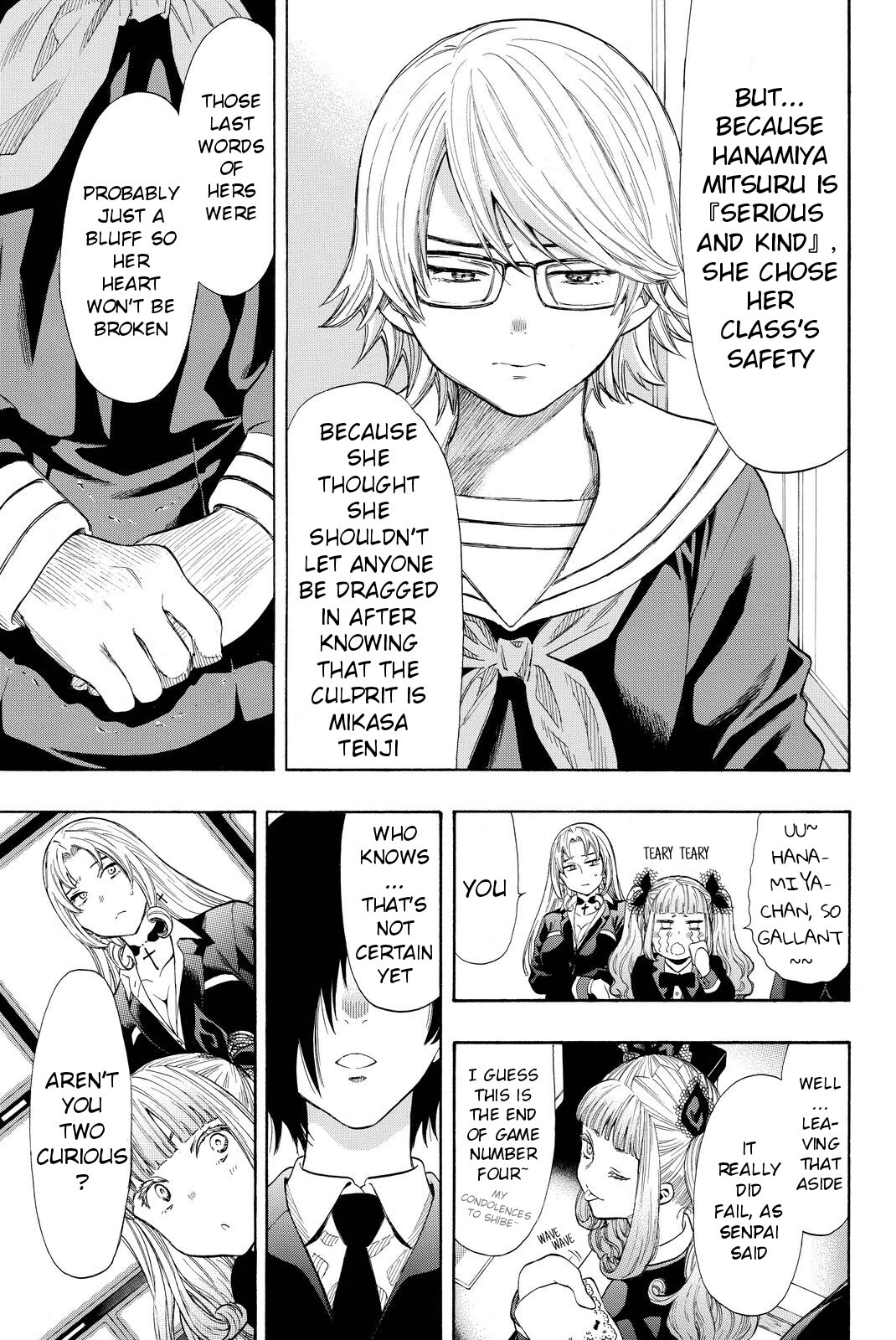 Tomodachi Game Chapter 32 page 32 - Chapter 32: "Love" or "Money"