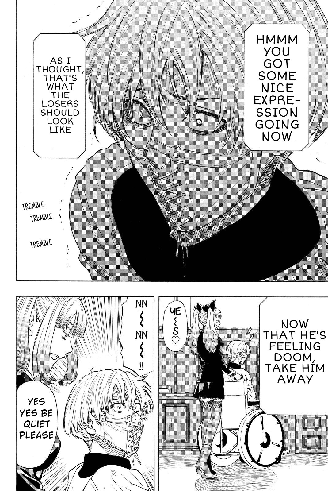 Tomodachi Game Chapter 33 page 21 - Chapter 33: Dead End... Shibe's Human Life has Ended Right Here