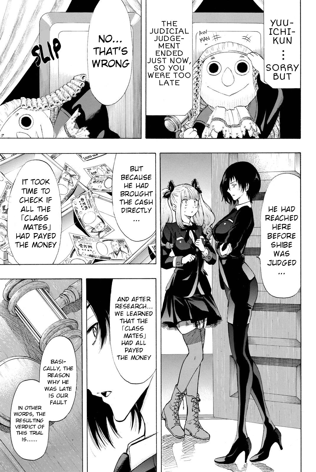 Tomodachi Game Chapter 33 page 25 - Chapter 33: Dead End... Shibe's Human Life has Ended Right Here