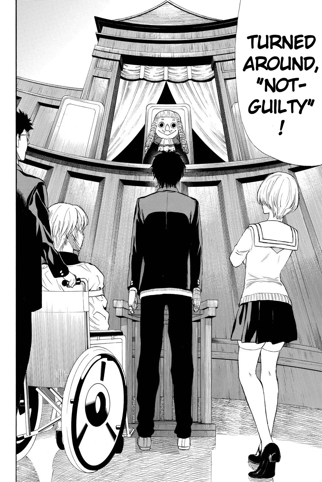 Tomodachi Game Chapter 33 page 26 - Chapter 33: Dead End... Shibe's Human Life has Ended Right Here