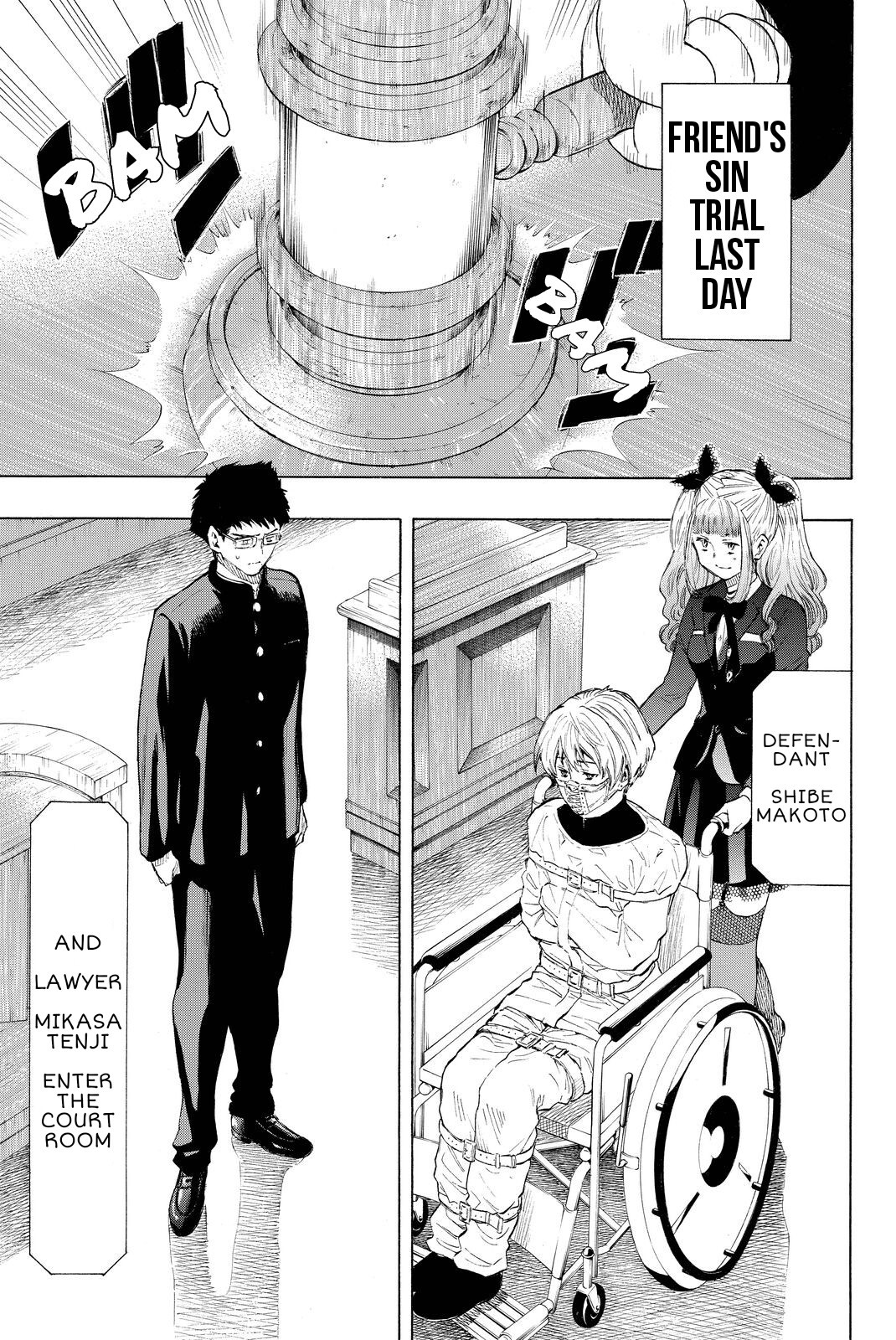 Tomodachi Game Chapter 33 page 8 - Chapter 33: Dead End... Shibe's Human Life has Ended Right Here