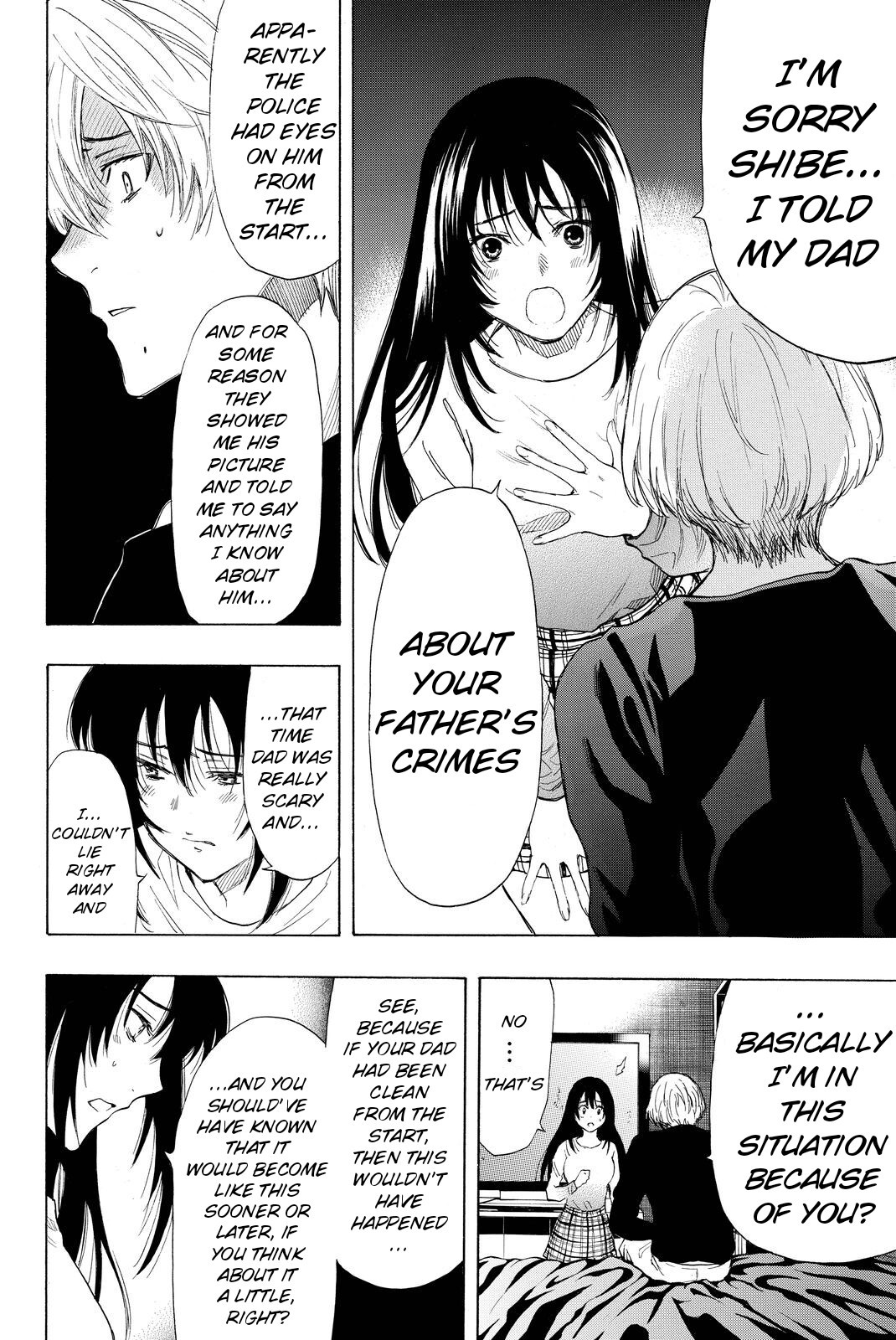 Tomodachi Game Chapter 34 page 14 - Chapter 34: To be Honest I... I was Lying