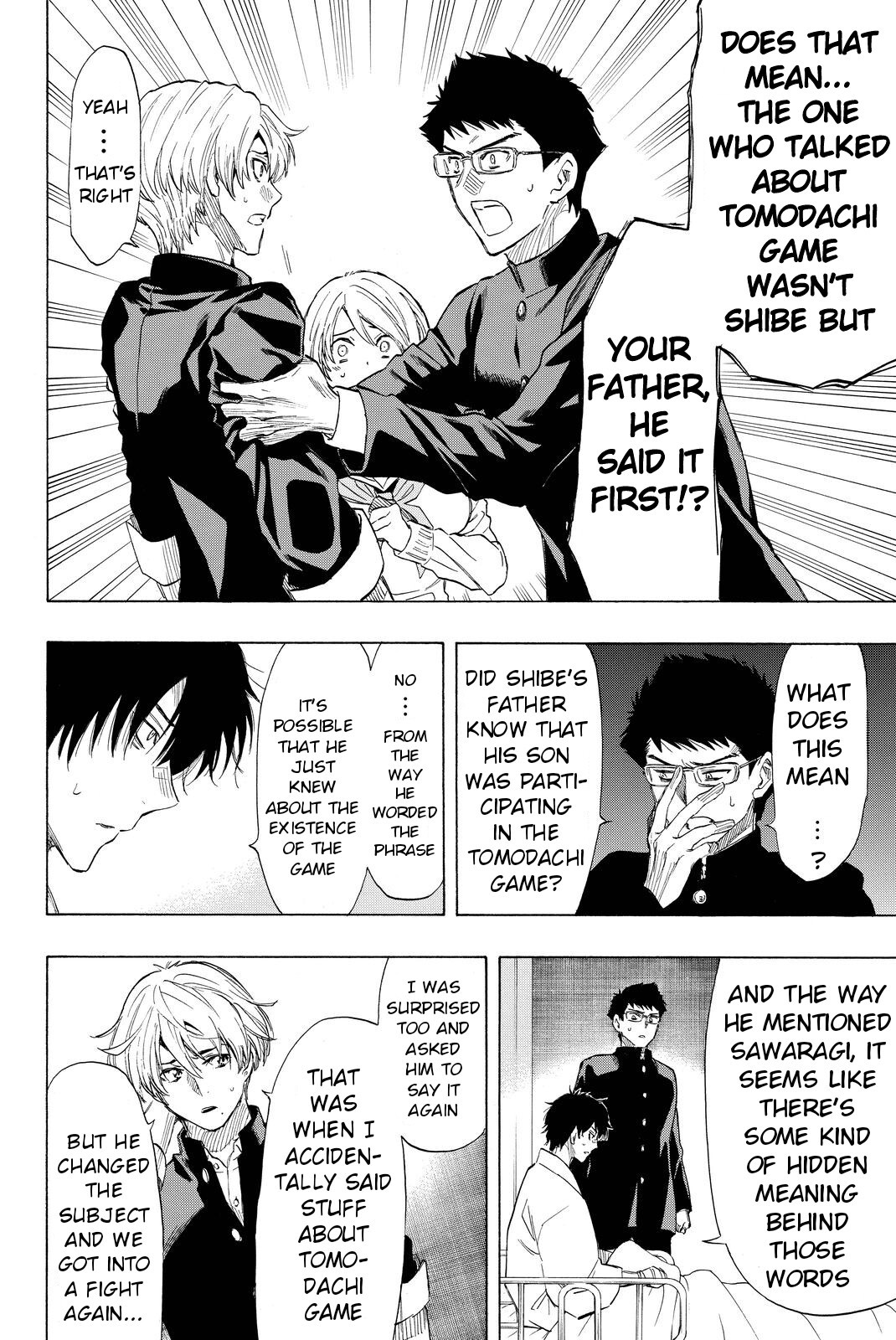 Tomodachi Game Chapter 34 page 20 - Chapter 34: To be Honest I... I was Lying