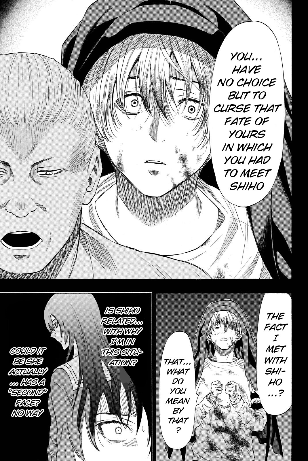 Tomodachi Game Chapter 34 page 23 - Chapter 34: To be Honest I... I was Lying