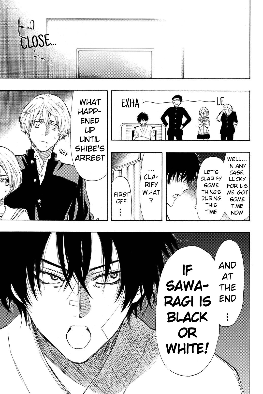 Tomodachi Game Chapter 34 page 3 - Chapter 34: To be Honest I... I was Lying