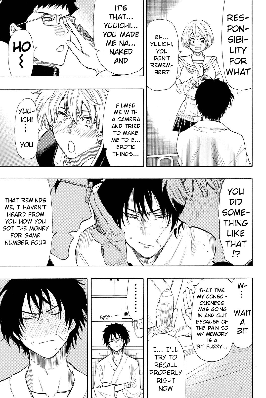 Tomodachi Game Chapter 34 page 33 - Chapter 34: To be Honest I... I was Lying